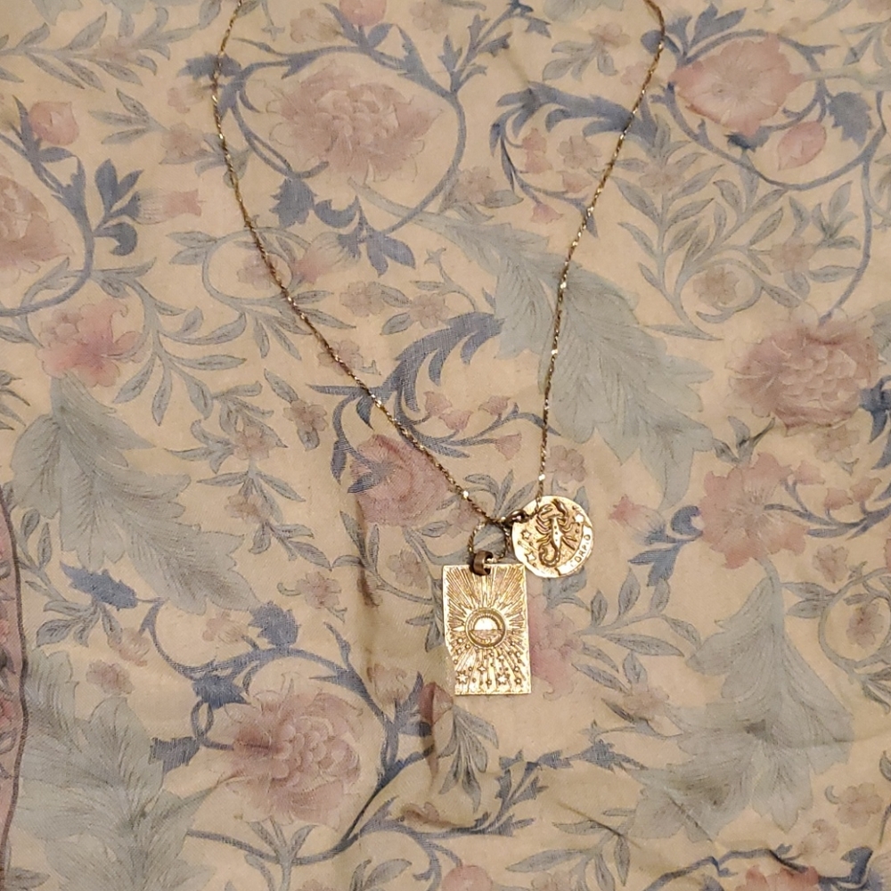 Spell and the gypsy Scorpio stargazer necklace